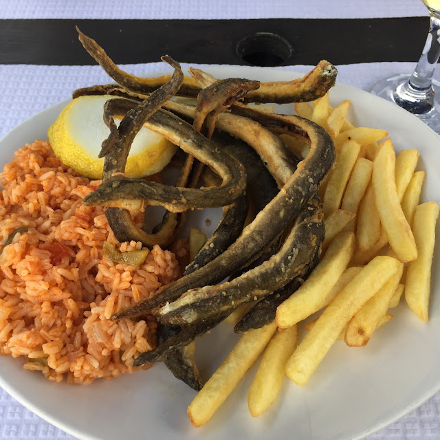Fried Eels