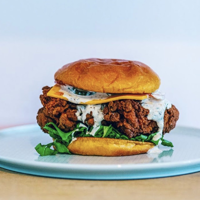 Fried Chicken Burger