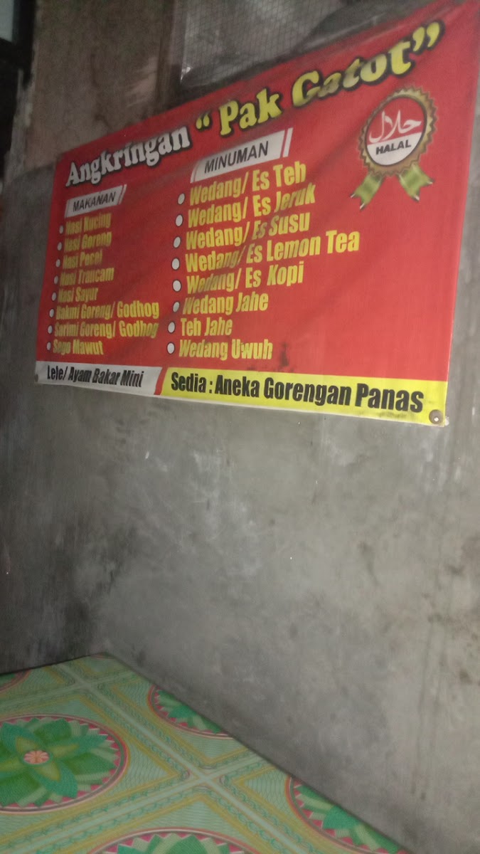 Angkringan pak gatot