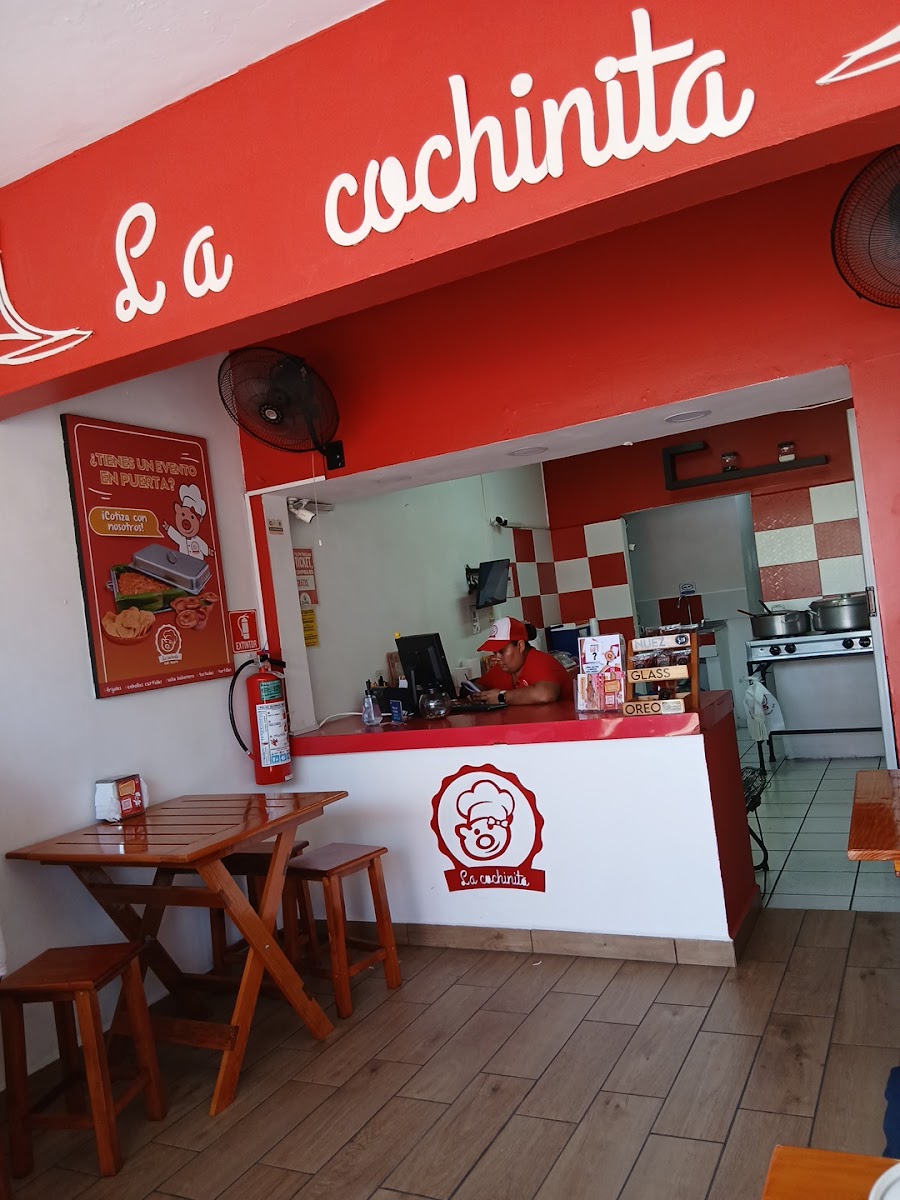 La cochinita con Mare Suc. Tuxpan