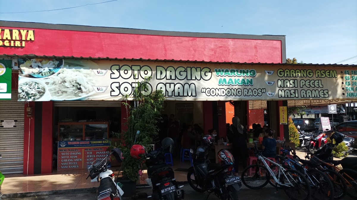 Warung Makan Condong Raos Notagan Pule Selogiri