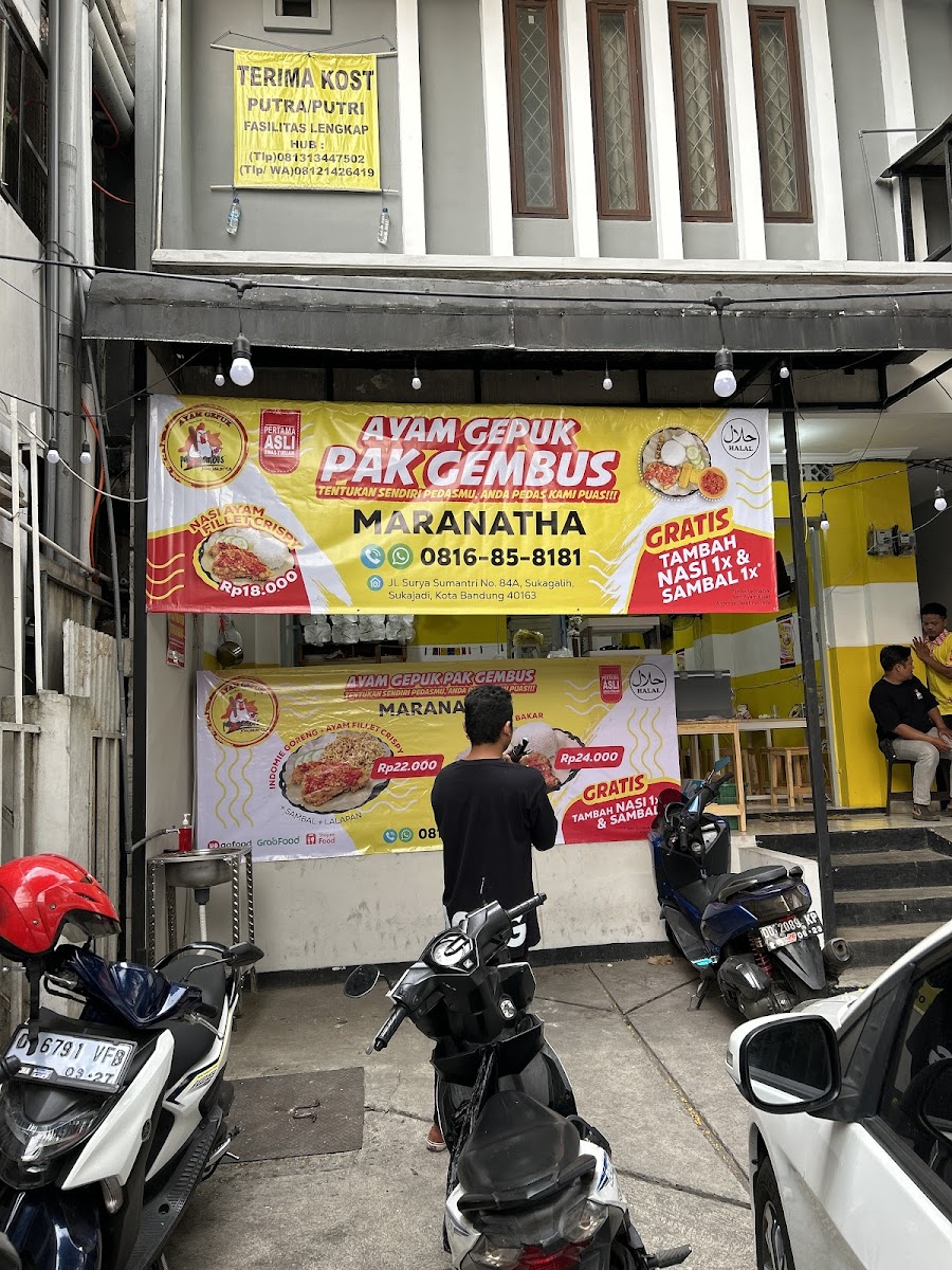 Ayam Gepuk Pak Gembus Maranatha