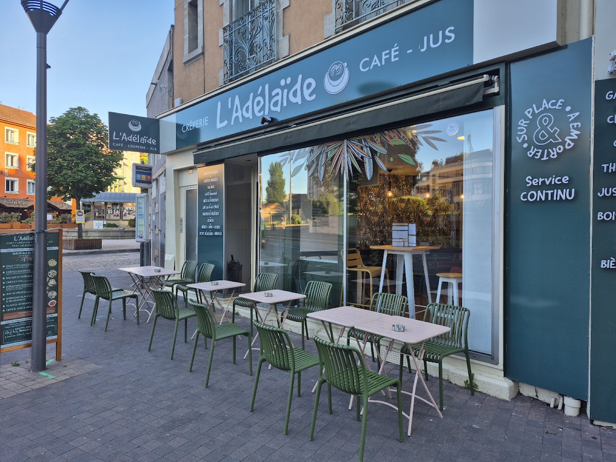 L'Adélaïde Crêperie Café Jus Salades