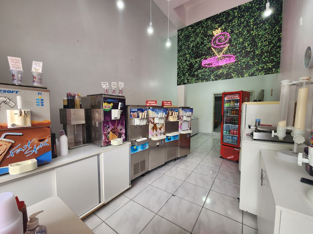 Sorveteria; Açaí; Crepe; Milk Shake SorvMania