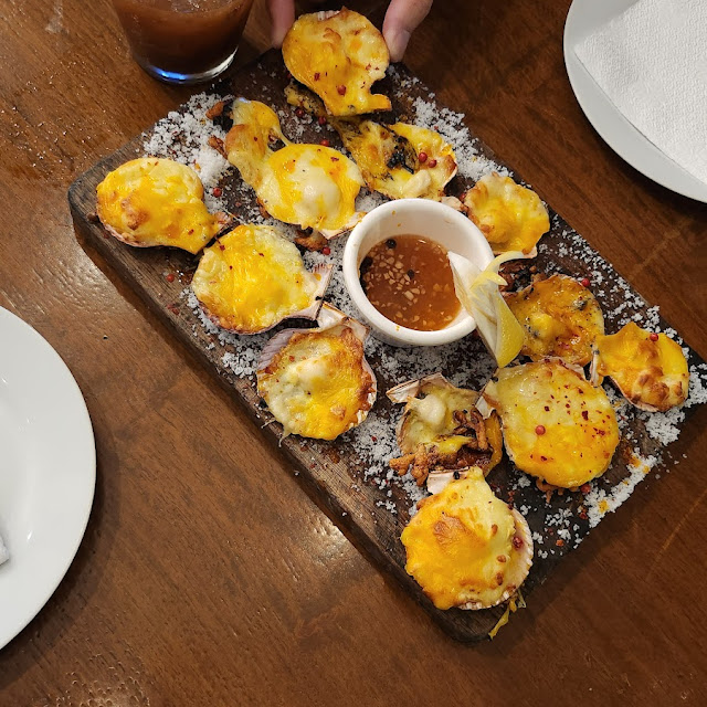 Smoked Baked Scallops