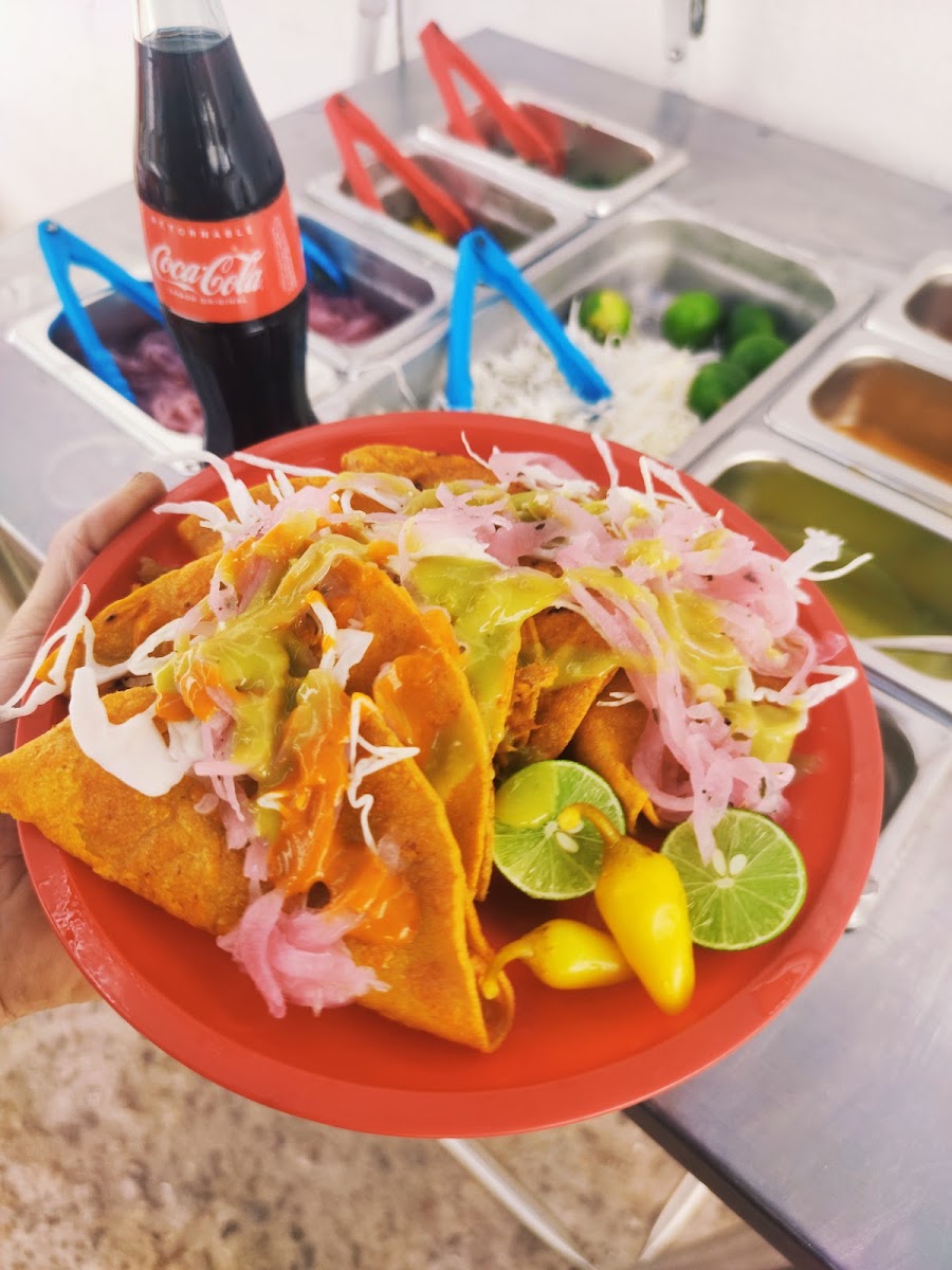 Taquitos al vapor