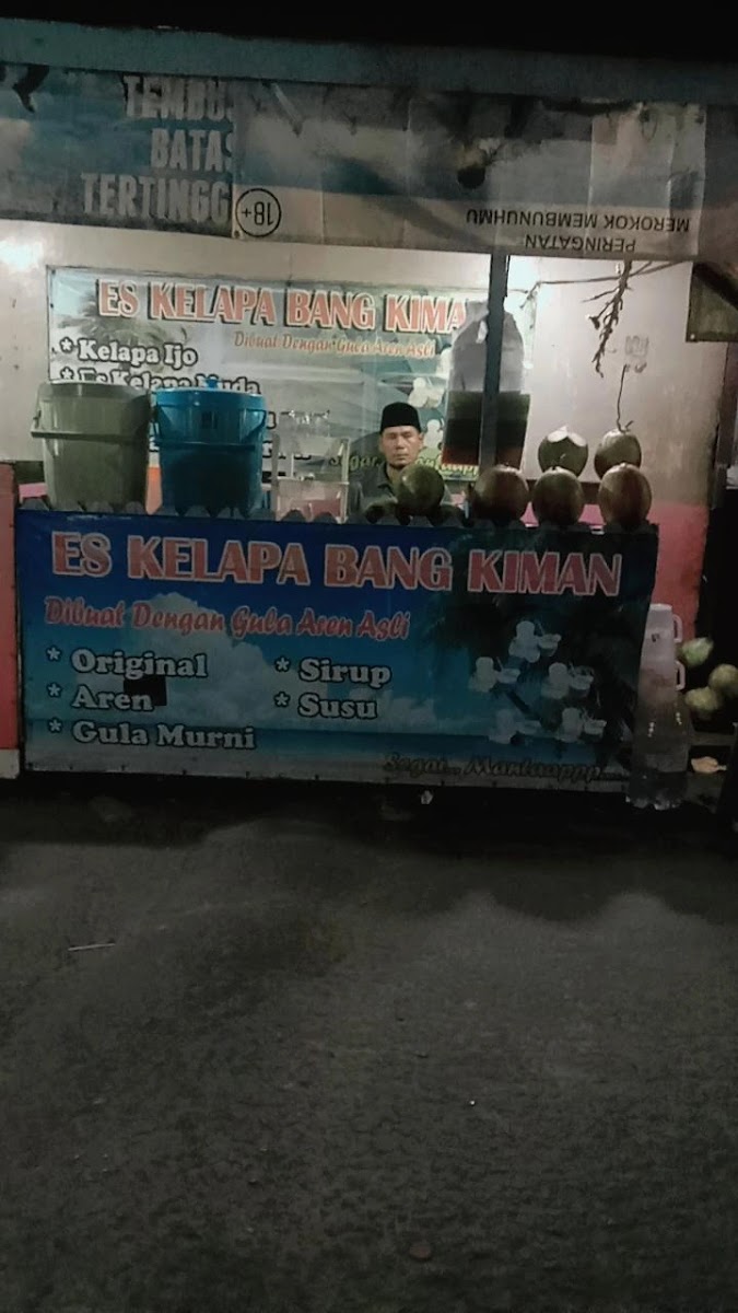 Es kelapa muda bang kiman