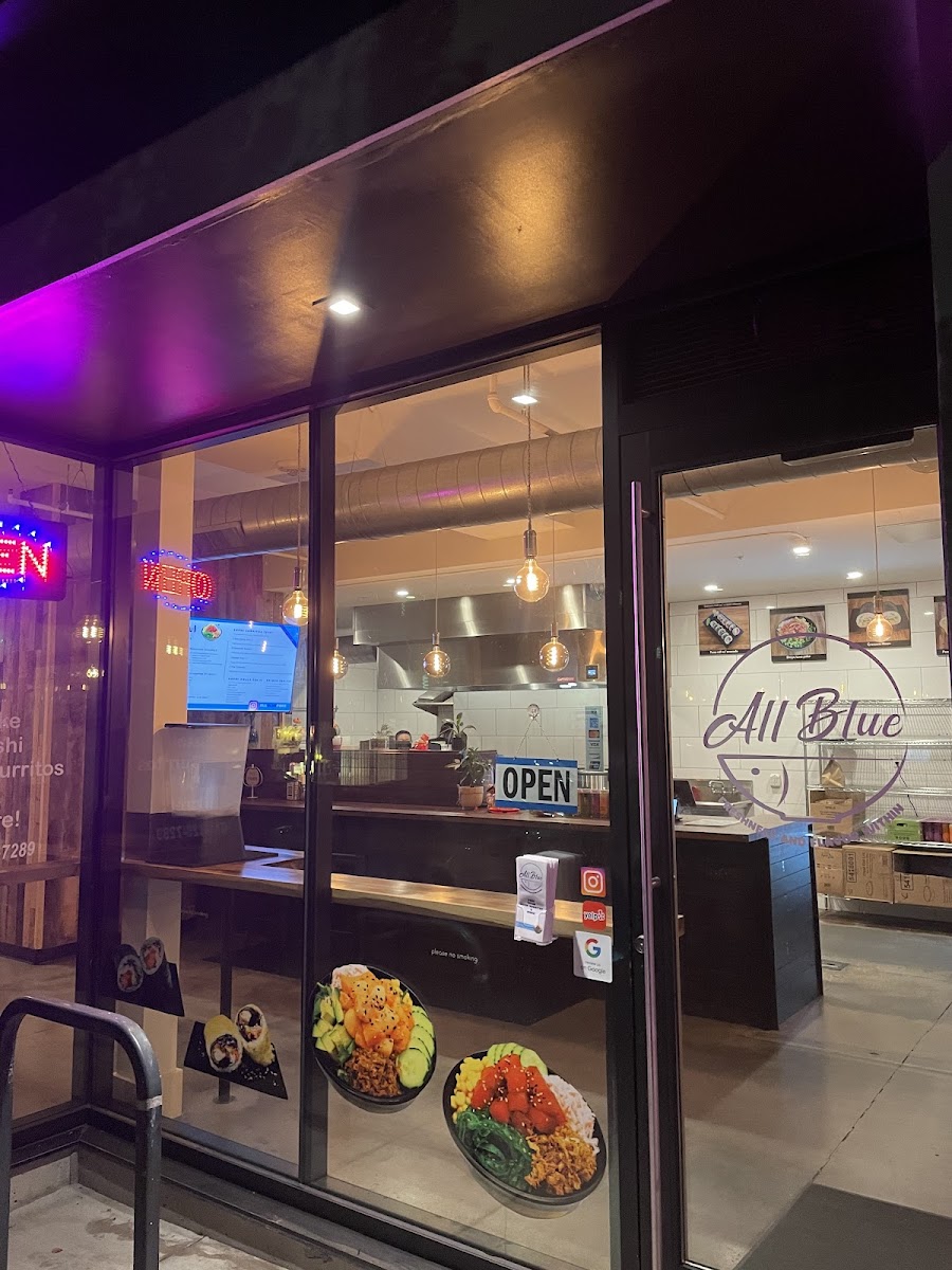 All Blue Poke - Hawthorne Blvd