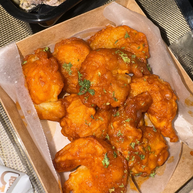 Buffalo Shrimp Poppers