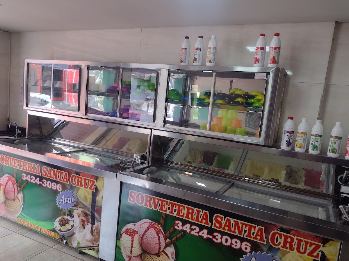 Sorveteria Santa Cruz melhor sorvete de BH