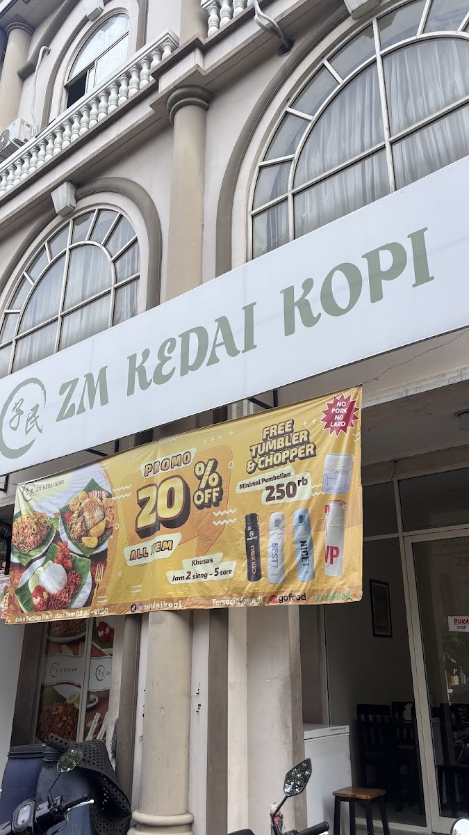 ZM Kedai Kopi - Kopitiam Khas Riau, Green Lake City