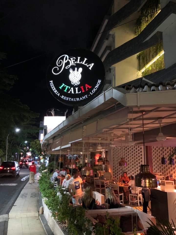 Bella Italia Restaurant Legian