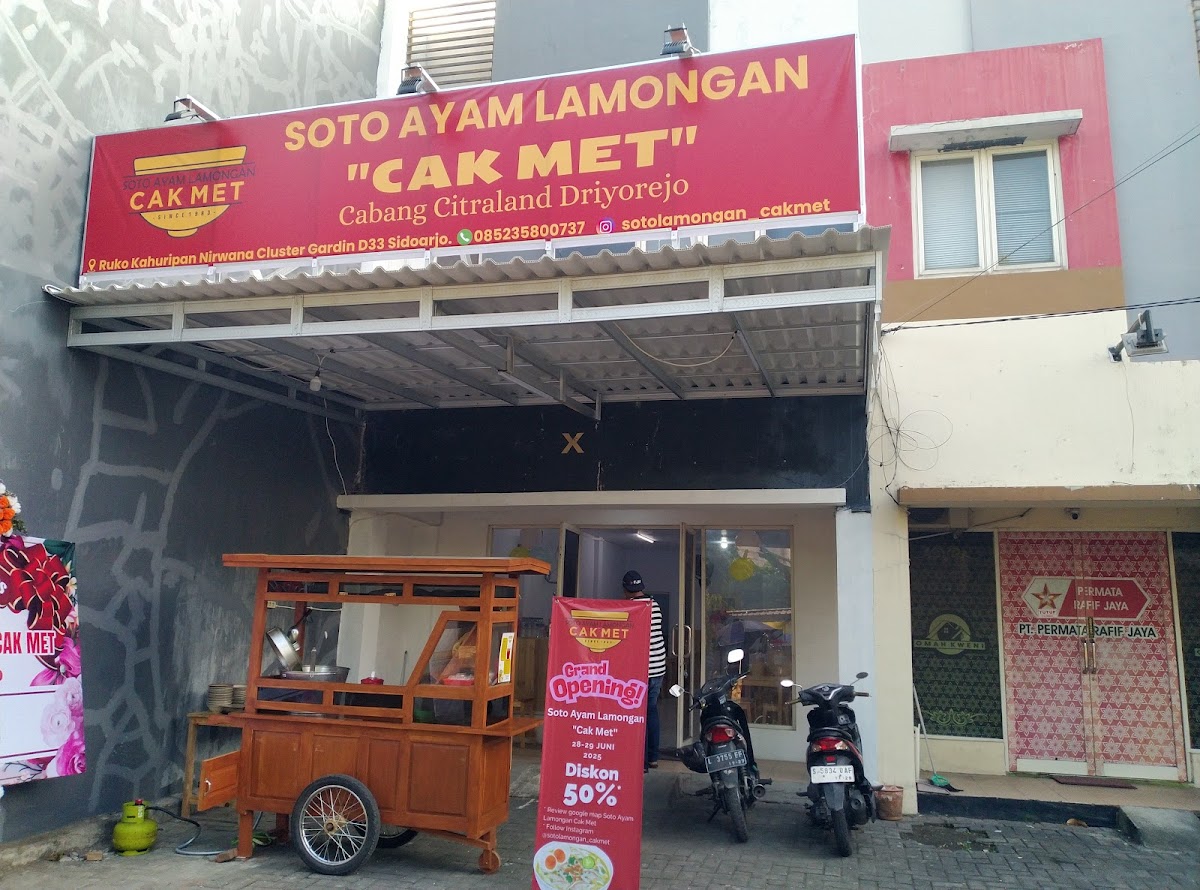 Soto Ayam Lamongan Cak Met Cabang Kahuripan Nirwana