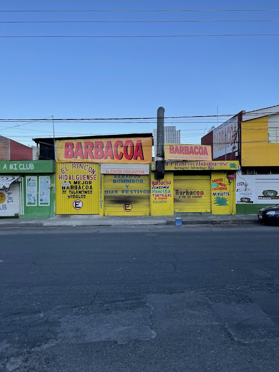 Barbacoa 'El Rincón Hidalguense'