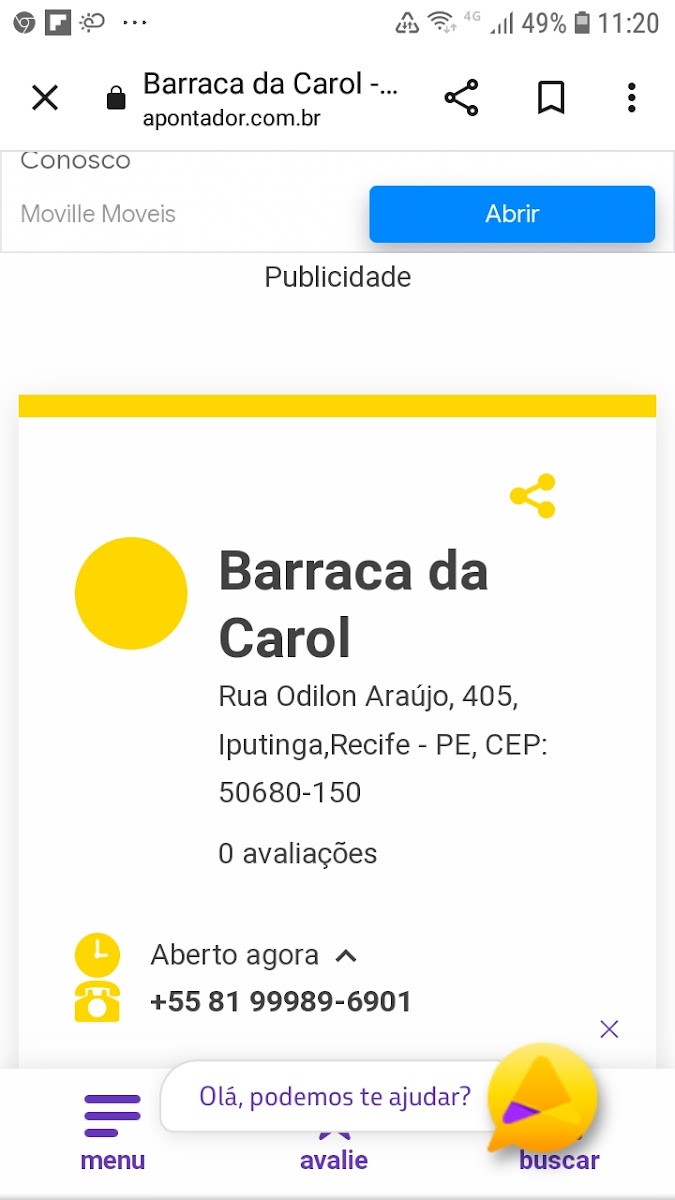Barraca da Carol