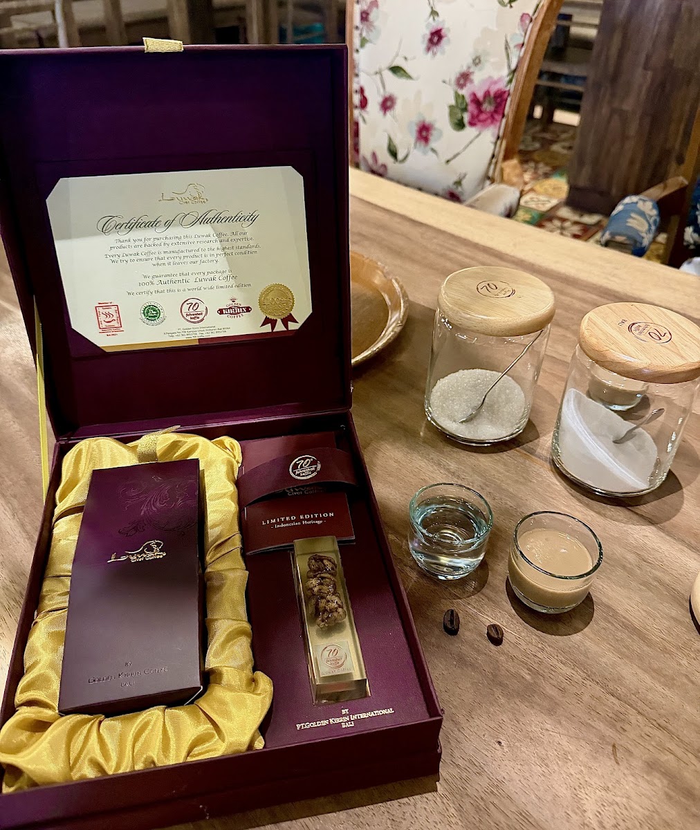 Golden Kirrin ' 70 ' Fahrenheit Koffie FACTORY
