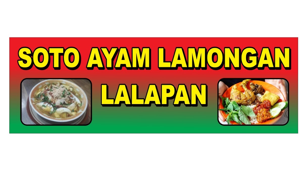 Soto Lamongan dan Ayam lalapan