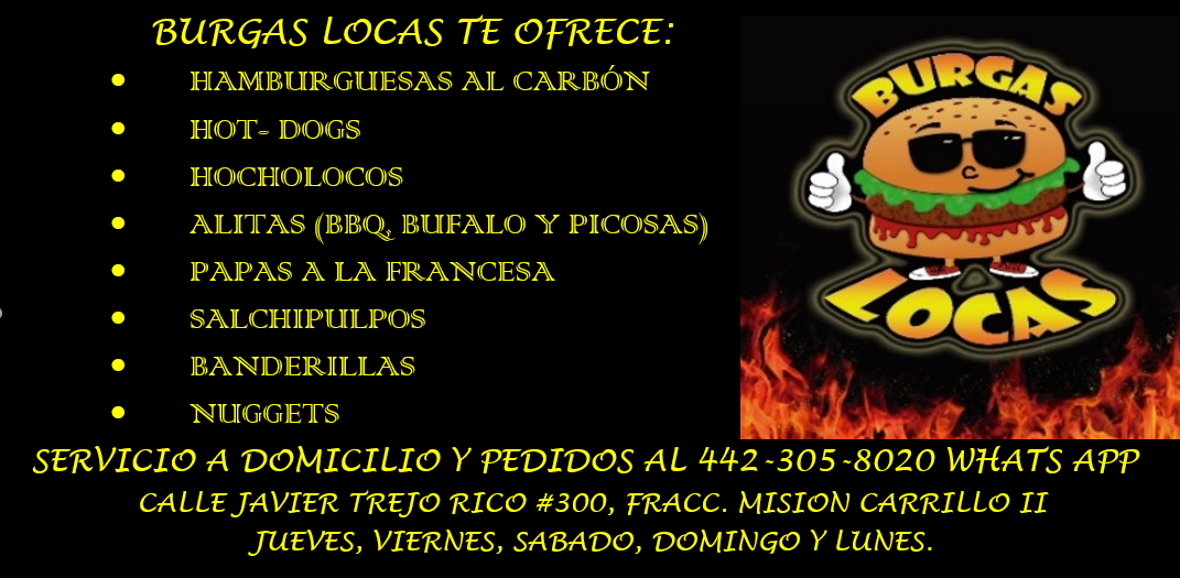 Burgas Locas QRO.