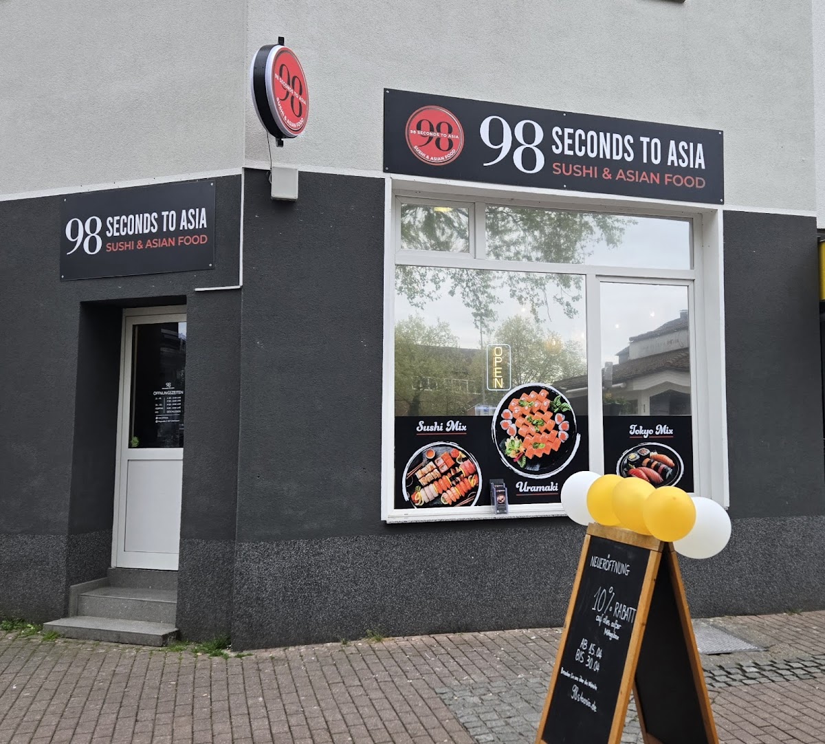 98 Seconds to Asia IMBISS in Osterfeld-Ost, Oberhausen