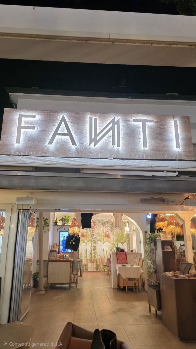 Fanti Sushi & cucina fusion | Pizza & Burger | Cocktail bar