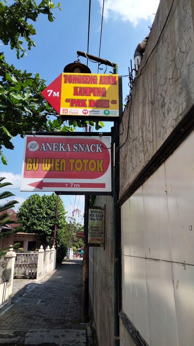 Tongseng Ayam Kampung Pak Doni Pugeran Mantrijeron