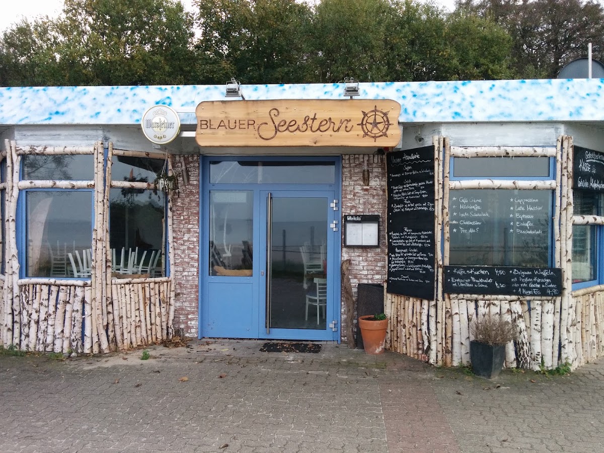 Blauer Seestern