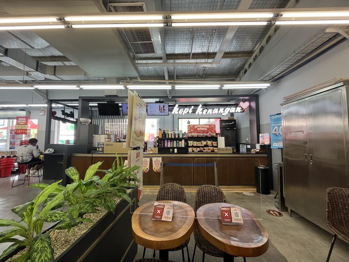 Kopi Kenangan - Super Indo Pondok Cabe Gaplek