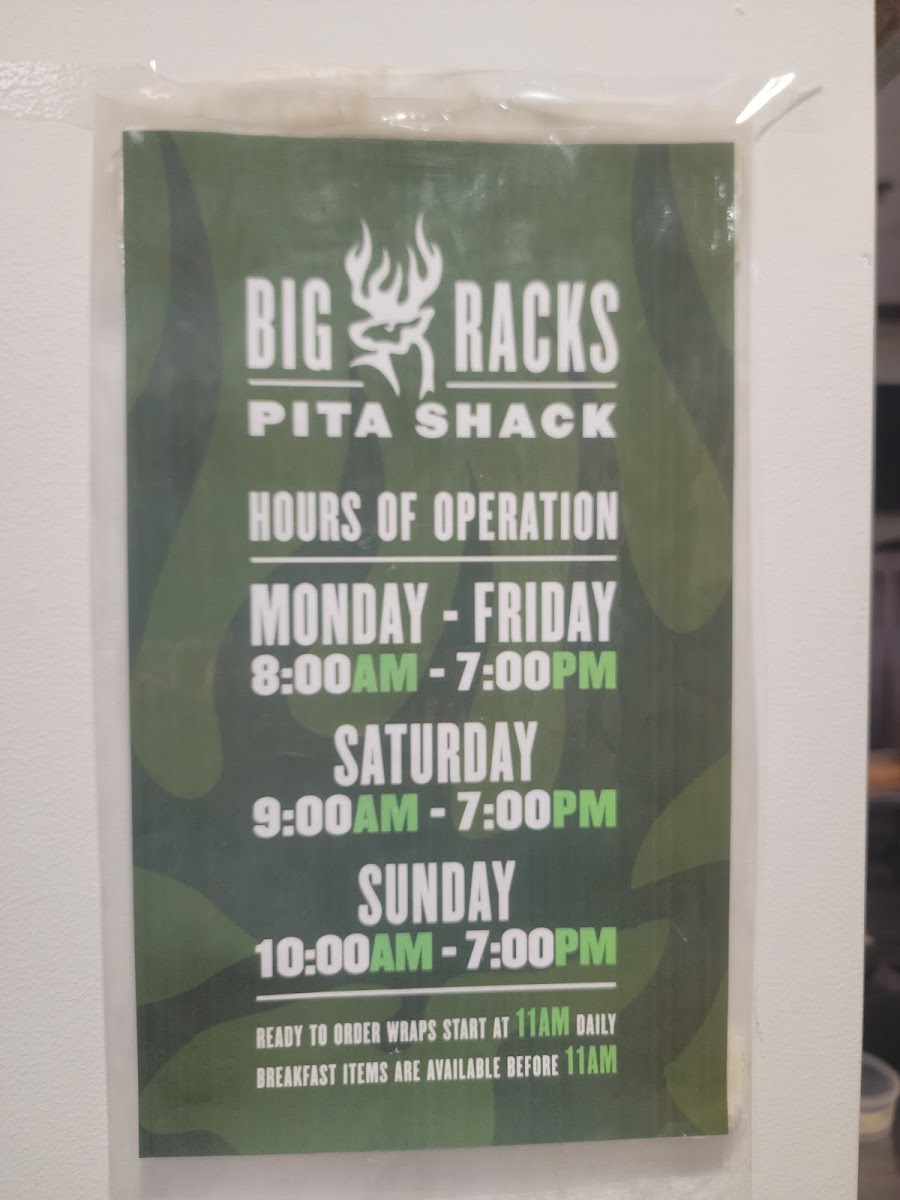 Big Racks Pita Shack