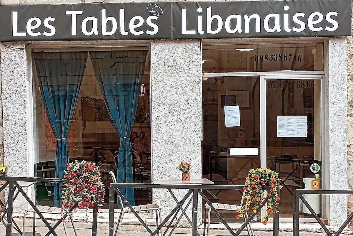 Les tables Libanaises
