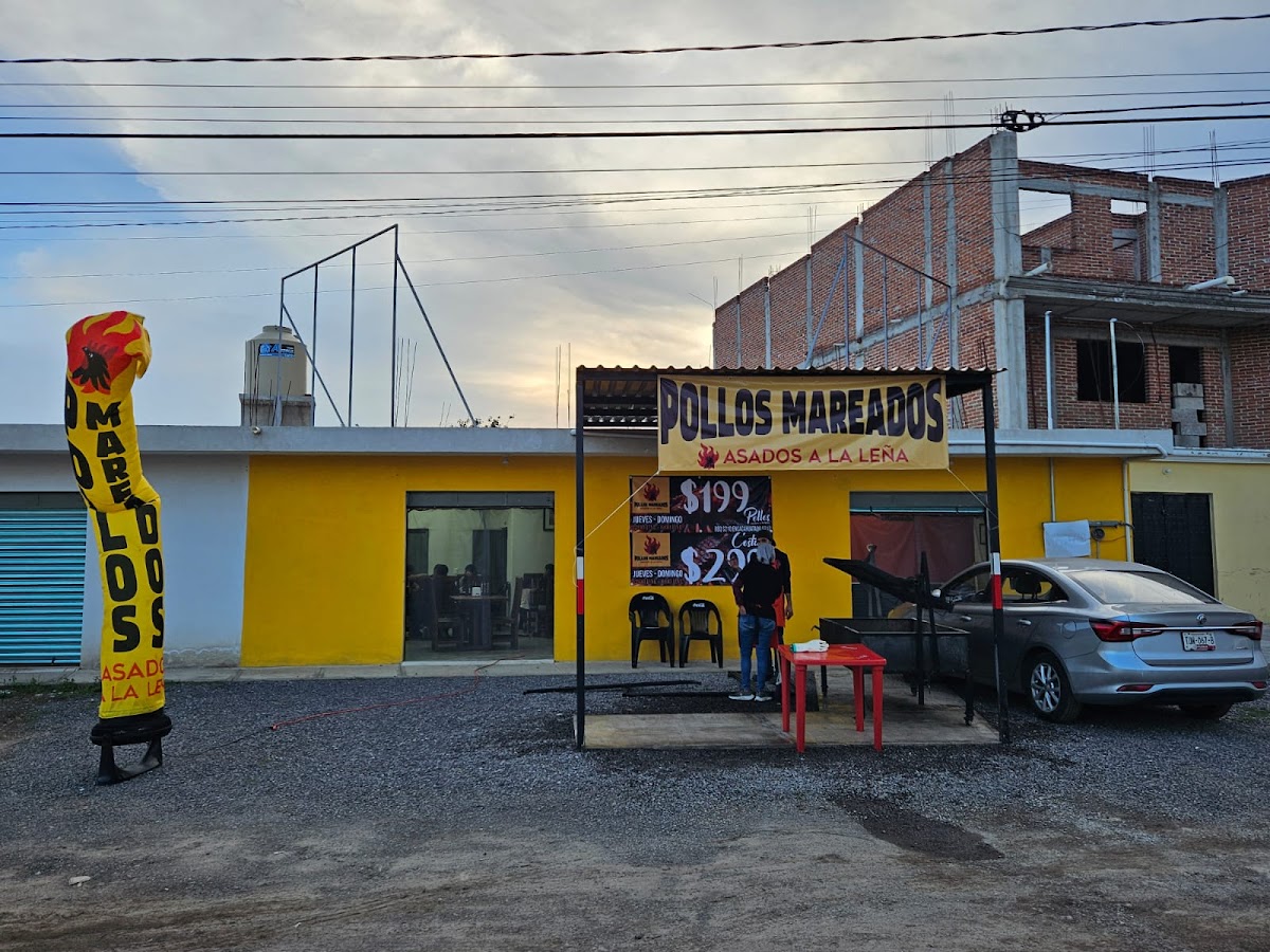 POLLOS MAREADOS ASADOS A LA LEÑA PUEBLA