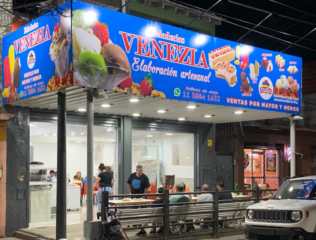 Helados Venezia Elaboración Artesanal