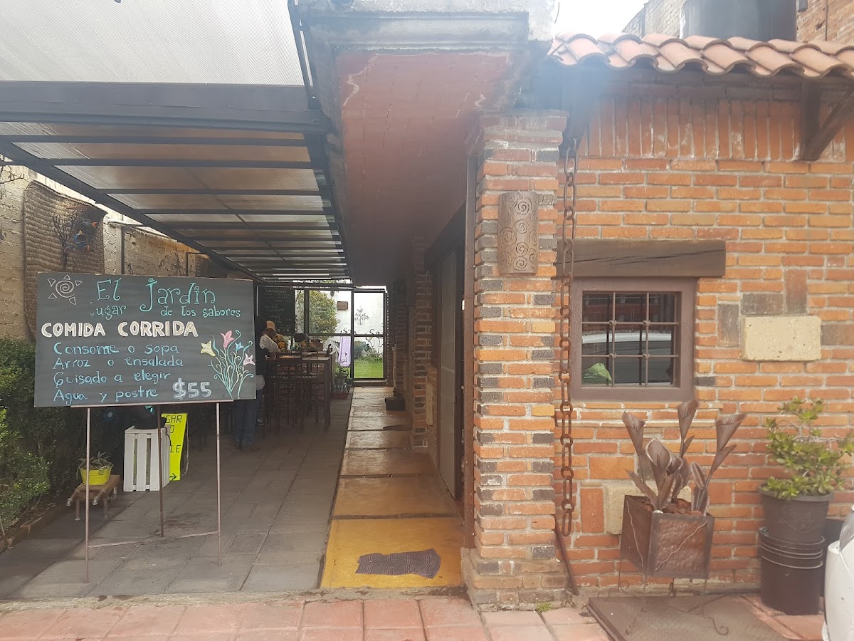 Cocina El Jardín lugar de los Sabores
