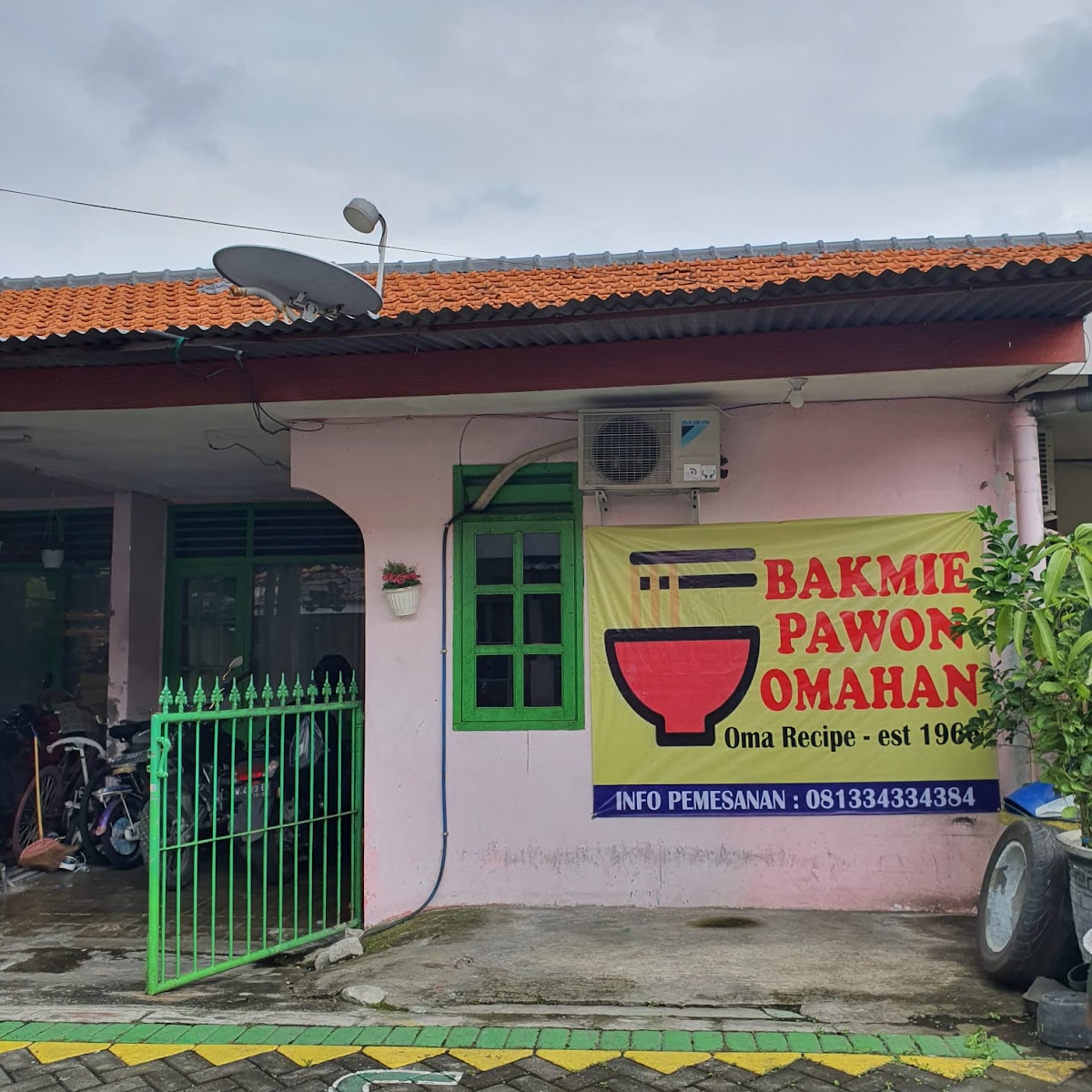 Bakmie pawon omahan