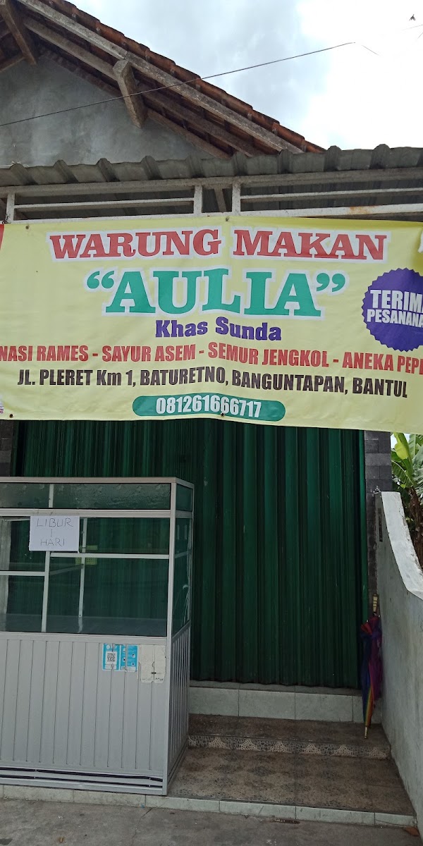 Rumah makan sunda aulia