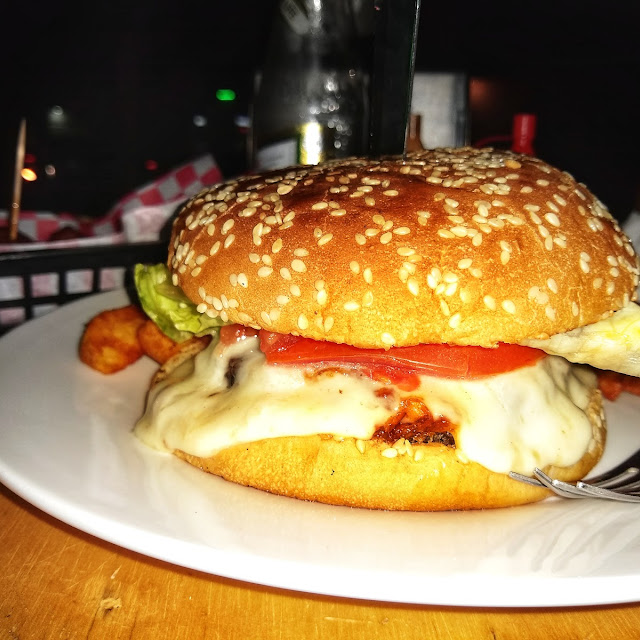 Hamburguesa Con Bacon Y Queso