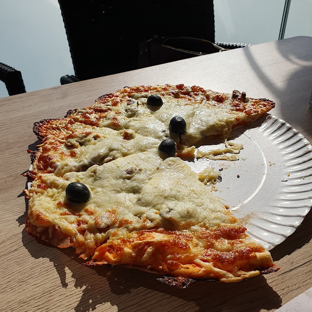 Pizza Com Massa de Alfarroba