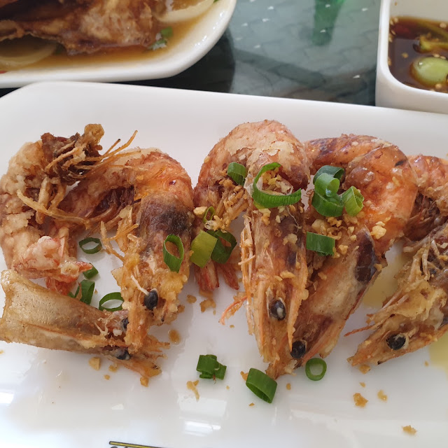 Shrimp Fried with Garlic
