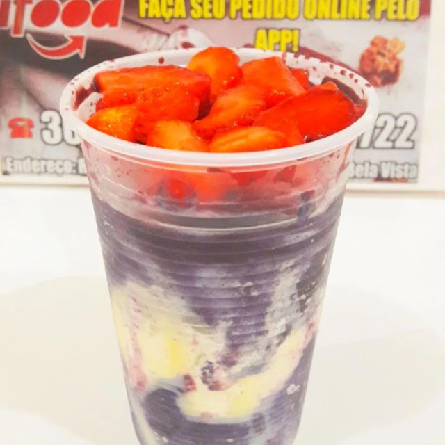 Pote 500ml de Açaí Copo Salada de Frutas