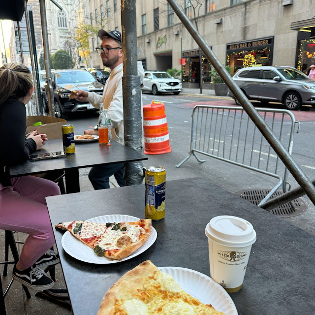 Pizza with Several Types of Cheese