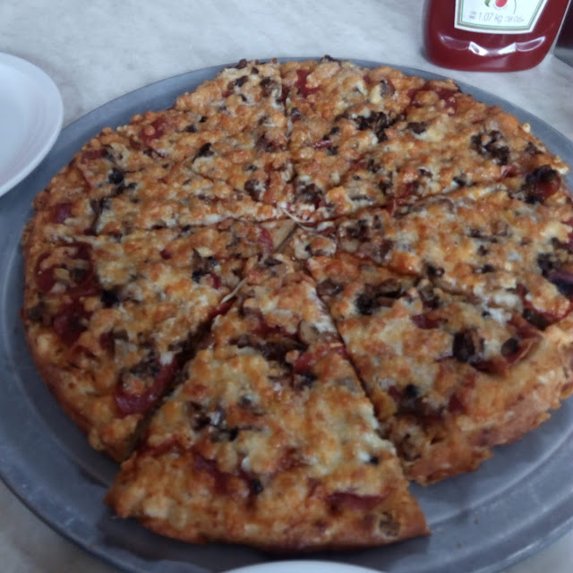 Pizza Familiar Pepperoni Champiñones