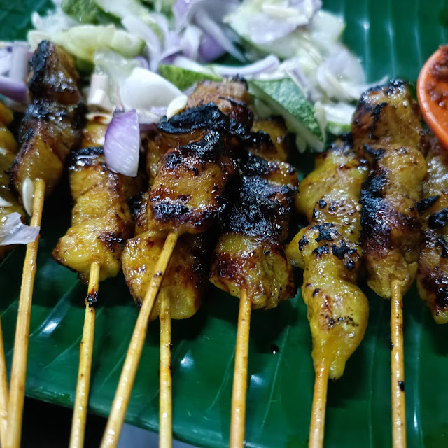 Satay Ayam Dan Satay Daging