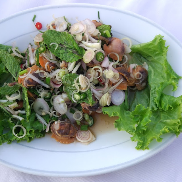 Spicy Cockle Salad
