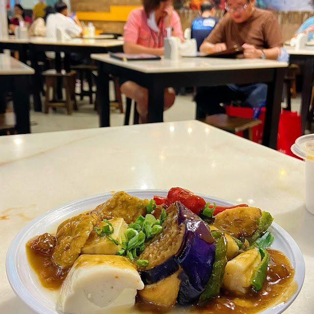 Yong Tofu with Rice