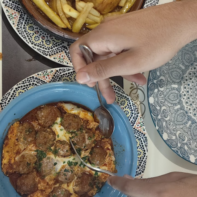 Chicken with French Fries Tajine