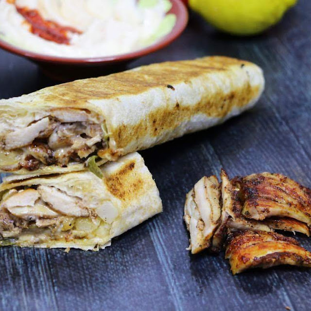Arabic Shawarma Chicken Dish