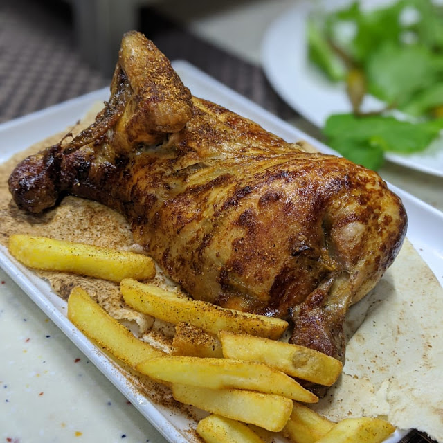 Half Chicken Grilled