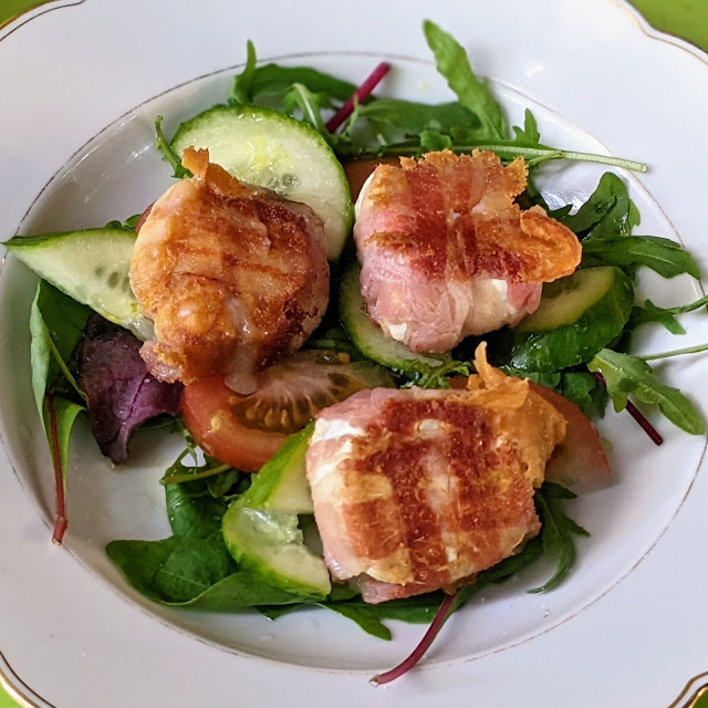 Ziegenkäse Mit Speck