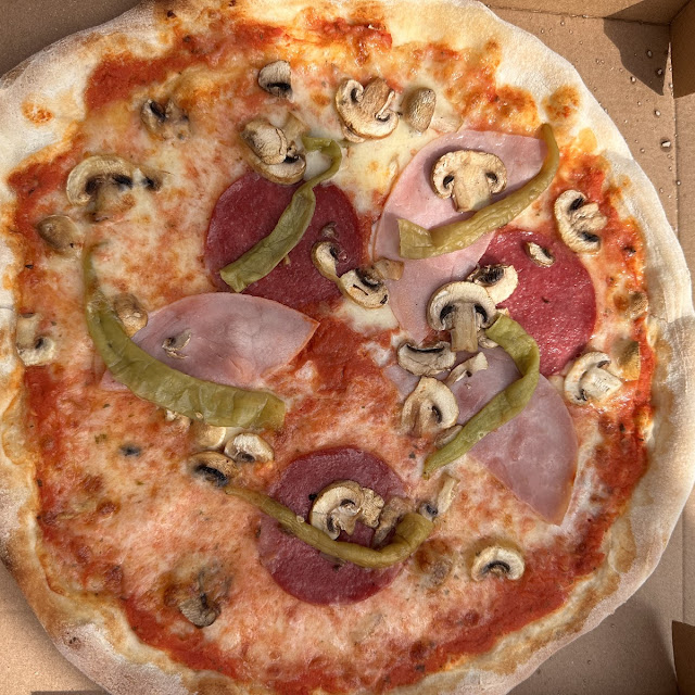 Frischen Champignons