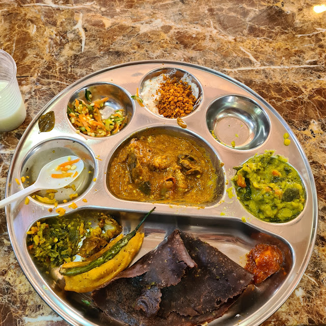 Rice Sambar Thali