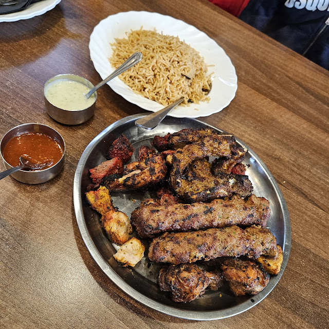 Mix Grill Pilau Rice